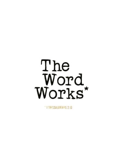 the word works lettering